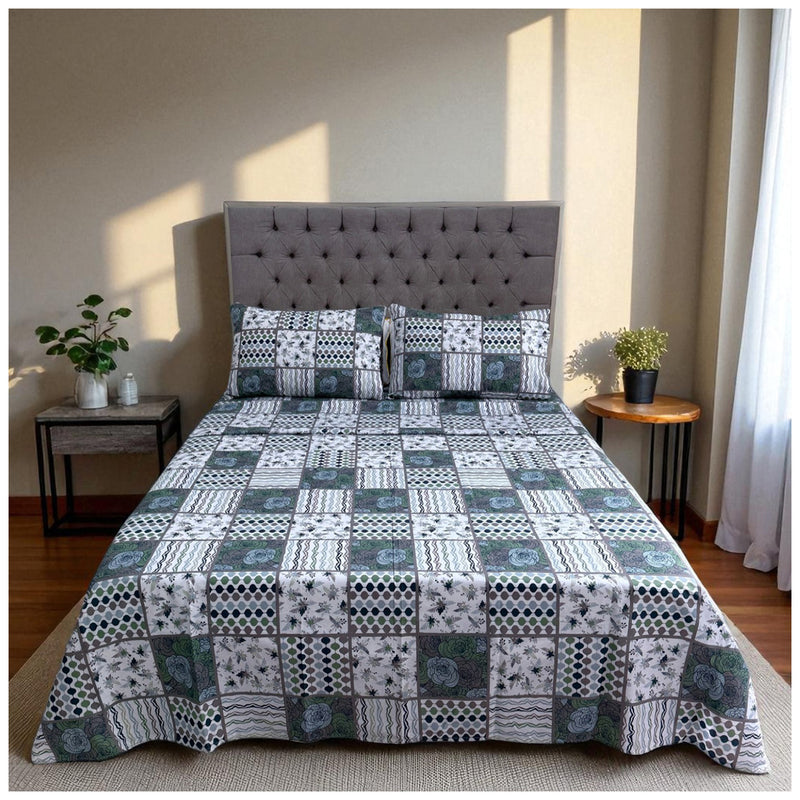 Juego de Sábanas Amalia Polialgodón de 180 Hilos