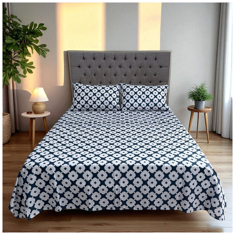 Juego de Sábanas Mélida Polialgodón de 180 Hilos