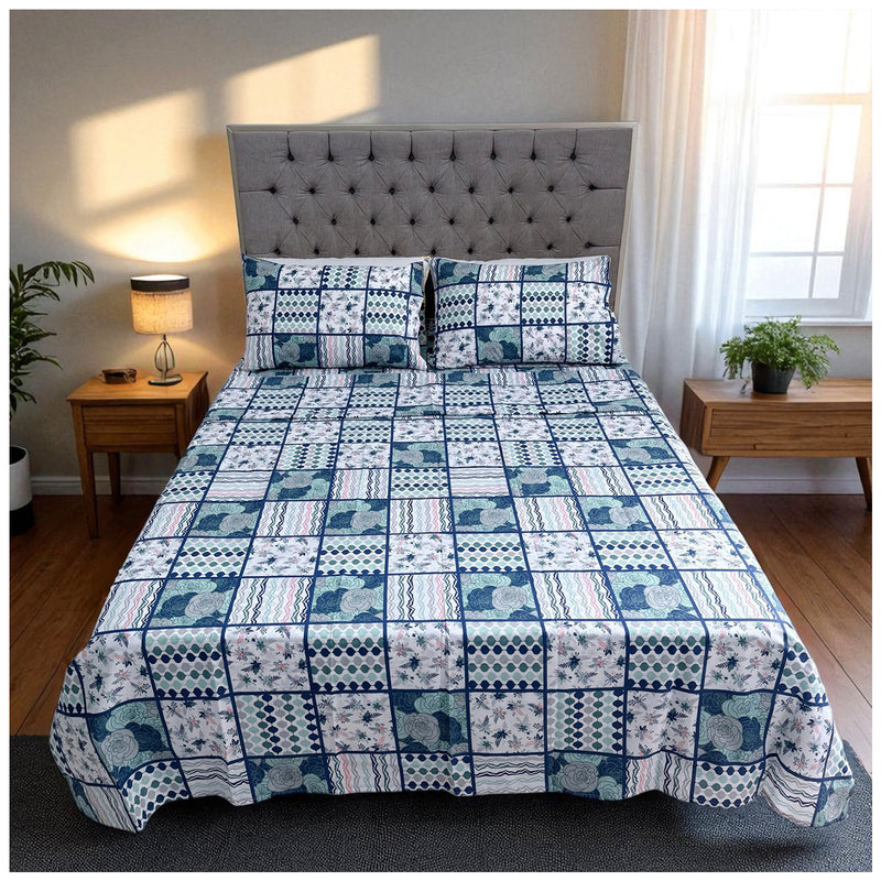 Juego de Sábanas Romelia Polialgodón de 180 Hilos