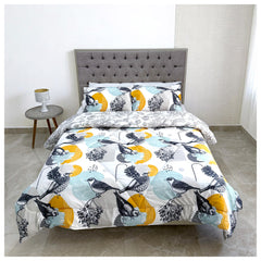 Edredón Doble Faz Estampado Alondra Cama Doble 140x190cm
