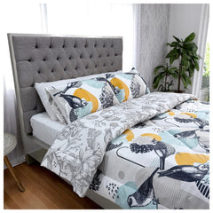 Edredón Doble Faz Estampado Alondra Cama Doble 140x190cm