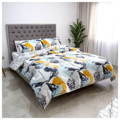 Edredón Doble Faz Estampado Alondra Cama Doble 140x190cm