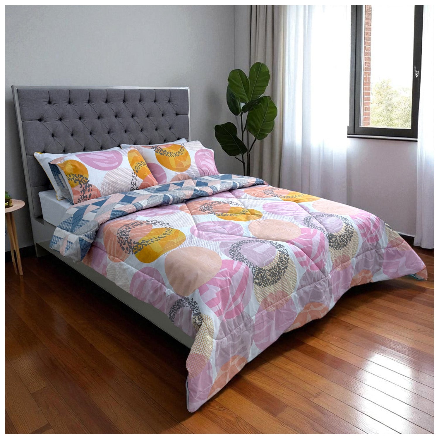 Edredón Doble Faz Equilibrio Cama Doble 140x190cm