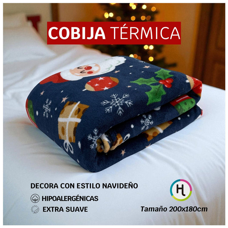 Cobija Térmica Navidad 🎄