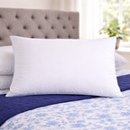 Almohada Sensación Pluma de Ganso - 100% Algodón y Antifluido