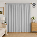 Cortinas 100% Blackout Marfil – Privacidad Total - 270x220cm