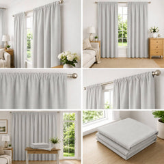 Cortinas 100% Blackout Marfil – Privacidad Total - 270x220cm