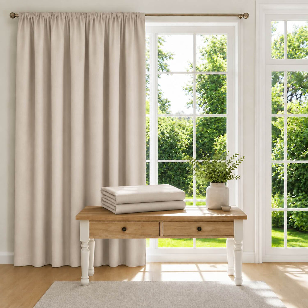 Cortinas 100% Blackout Taupe – Privacidad Total - 270x220cm