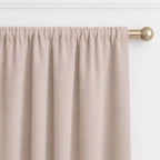 Cortinas 100% Blackout Camel– Privacidad Total - 270x220cm