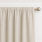 Cortinas 100% Blackout Beige– Privacidad Total - 270x220cm
