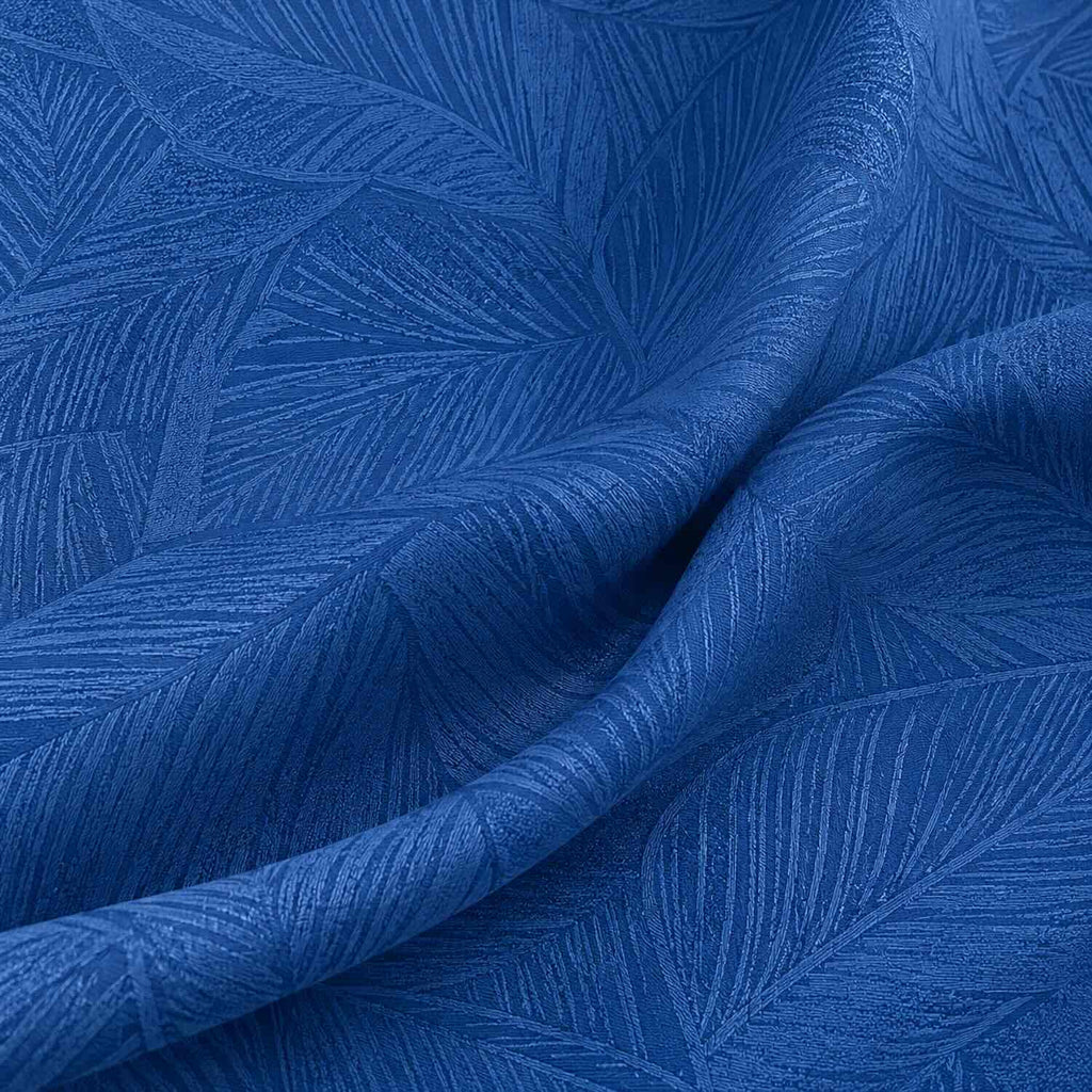 Cortinas Jacquard Diseño Hojas- 270x220cm
