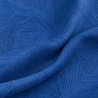 Cortinas Jacquard Diseño Hojas- 270x220cm