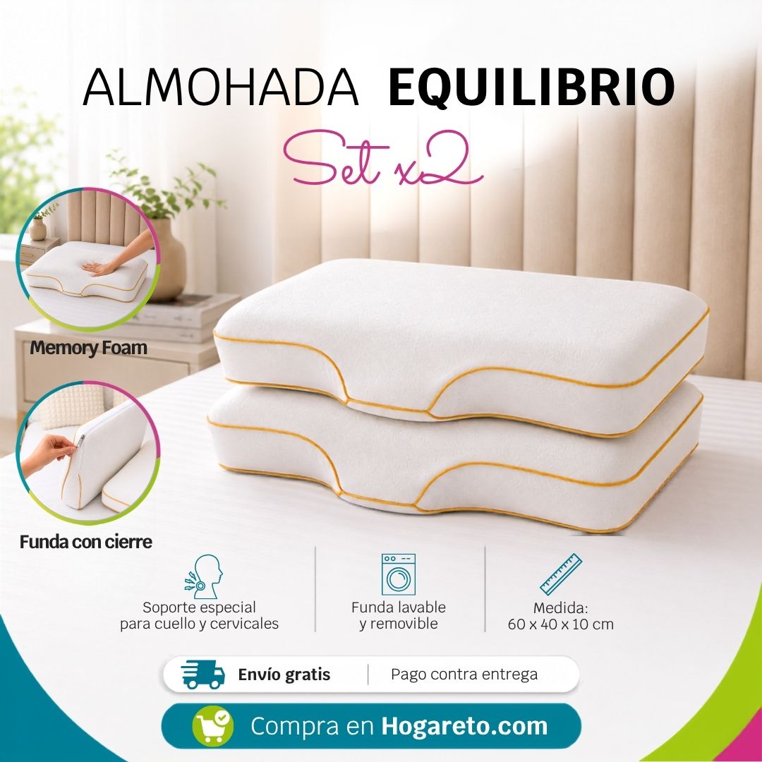 Almohada Equilibrio Cervical Memory Foam