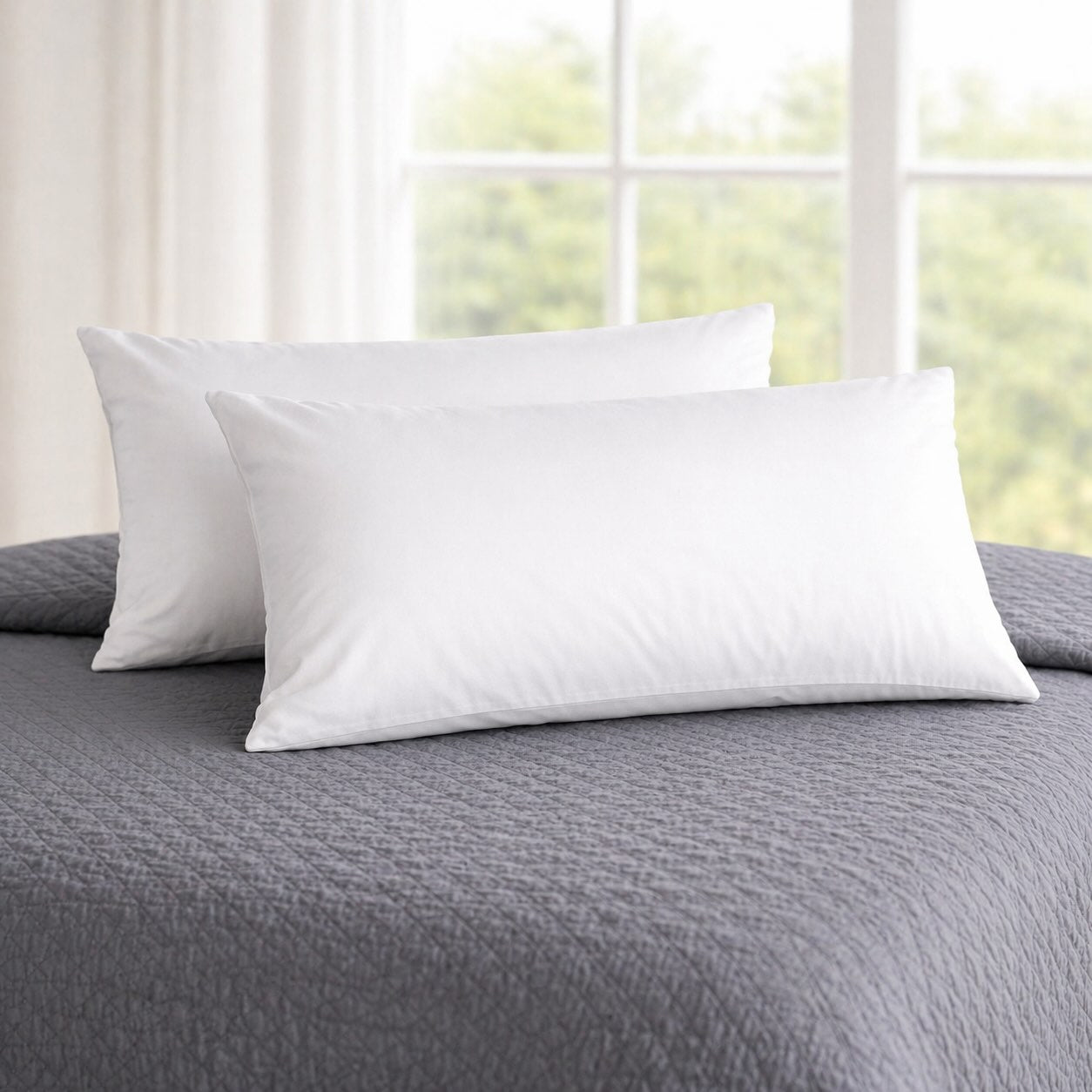 Almohadas Grandes 90x50cm Blanco