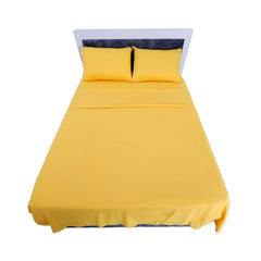 Juego de sábanas color amarillo Escoge Tu Medida
