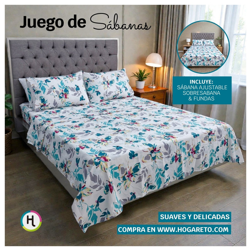 Juego de Sábanas Natural