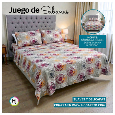 Juego de Sábanas Medallón
