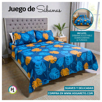 Juego de Sábanas Monstera