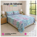 Juego de Sábanas Mili en Microfibra Suave