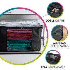 Bolsa de almacenamiento Set x 3 Amplio e Impermeable