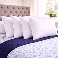 Almohada Sensación Pluma de Ganso - 100% Algodón y Antifluido
