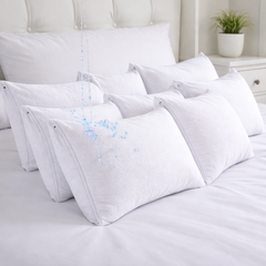 Set x 6 Protectores Impermeables para almohadas de 70x50 cm
