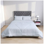 Edredón Doble Faz Blanco Cama Doble 140x190cm
