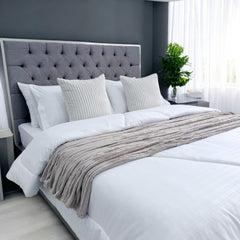 Súper Combo Cama Doble 140x190cm Beige