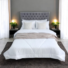 Súper Combo Cama Doble 140x190cm Beige