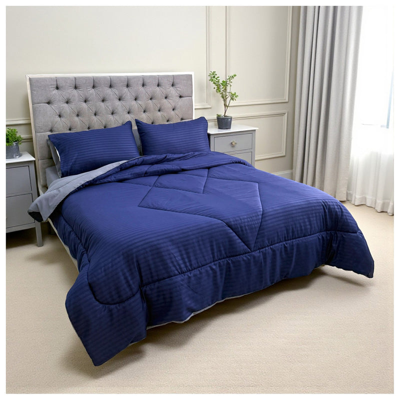 Edredón Doble Faz Nocturno Cama Doble 140x190cm