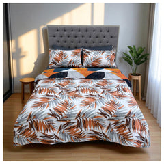 Edredón Doble Faz Mandarina Cama Doble 140x190cm