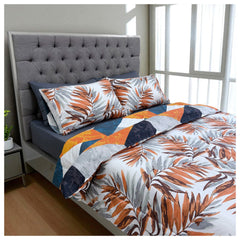 Edredón Doble Faz Mandarina Cama Doble 140x190cm