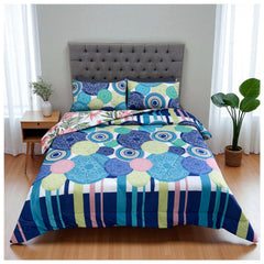 Edredón Doble Faz Mosaico Cama Doble 140x190cm