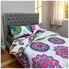 Edredón Doble Faz Vuelo Cama Doble 140x190cm
