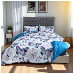 Edredón Doble Faz Burbujas Cama Doble 140x190cm