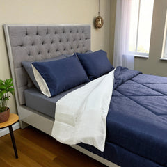 Edredón Doble Faz Profundo Cama Doble 140x190cm