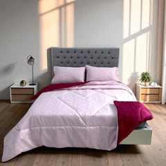 Edredón Doble Faz Merlot Cama Doble 140x190cm