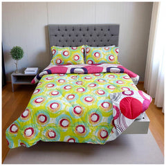 Edredón Doble Faz Fusión Cama Doble 140x190cm
