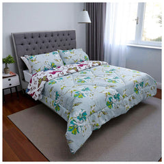 Edredón Doble Faz Primaveral Cama Doble 140x190cm