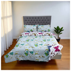Edredón Doble Faz Primaveral Cama Doble 140x190cm