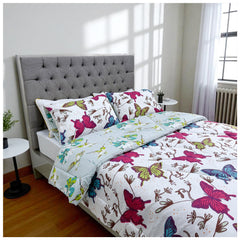 Edredón Doble Faz Primaveral Cama Doble 140x190cm