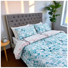 Edredón Doble Faz París Cama Doble 140x190cm