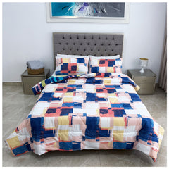 Edredón Doble Faz Cama Doble Colores 140x190cm