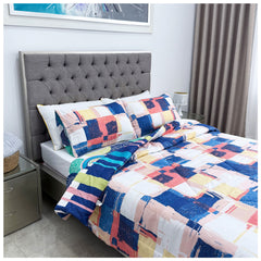 Edredón Doble Faz Cama Doble Colores 140x190cm