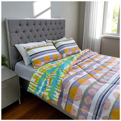 Edredón Doble Faz Selva Cama Doble 140x190cm