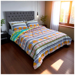 Edredón Doble Faz Selva Cama Doble 140x190cm
