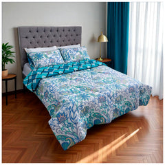 Edredón Doble Faz Bitral Cama Doble 140x190cm