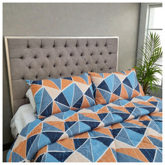 Edredón Doble Faz Cama Doble Flor 140x190cm