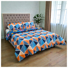 Edredón Doble Faz Cama Doble Flor 140x190cm