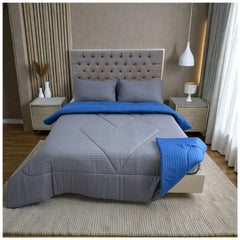 Edredón Doble Faz Cama Doble Azure 140x190cm